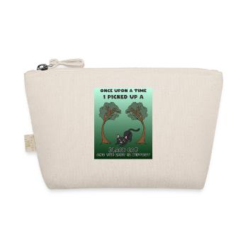 Once upon a time I picked up a black cat the rest - Organic Pouch - nature - Front