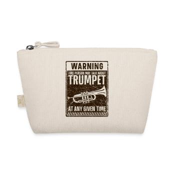 Trompette Vintage Warning - Trousse biologique - nature - Devant