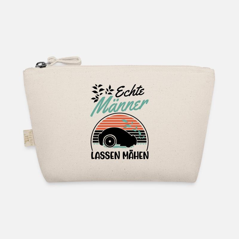 Echte Männer lassen mähen Mähroboter Bio-Täschchen