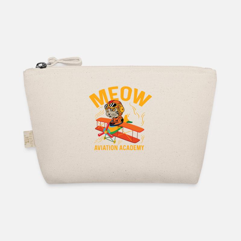 Meow Aviation Academy Copilot Gift Organic Pouch
