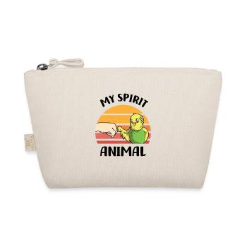Budgerigar lover | Budgerigars Gifts - Organic Pouch - nature - Front