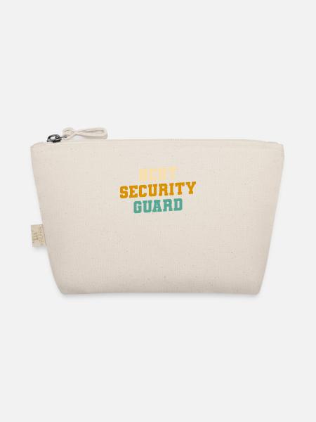 Best Security Guard Law Enforcement Officer - Organic Pouch - nature - Front