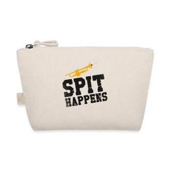 Trumpet Player Pun Vintage Spit - Organic Pouch - nature - Front