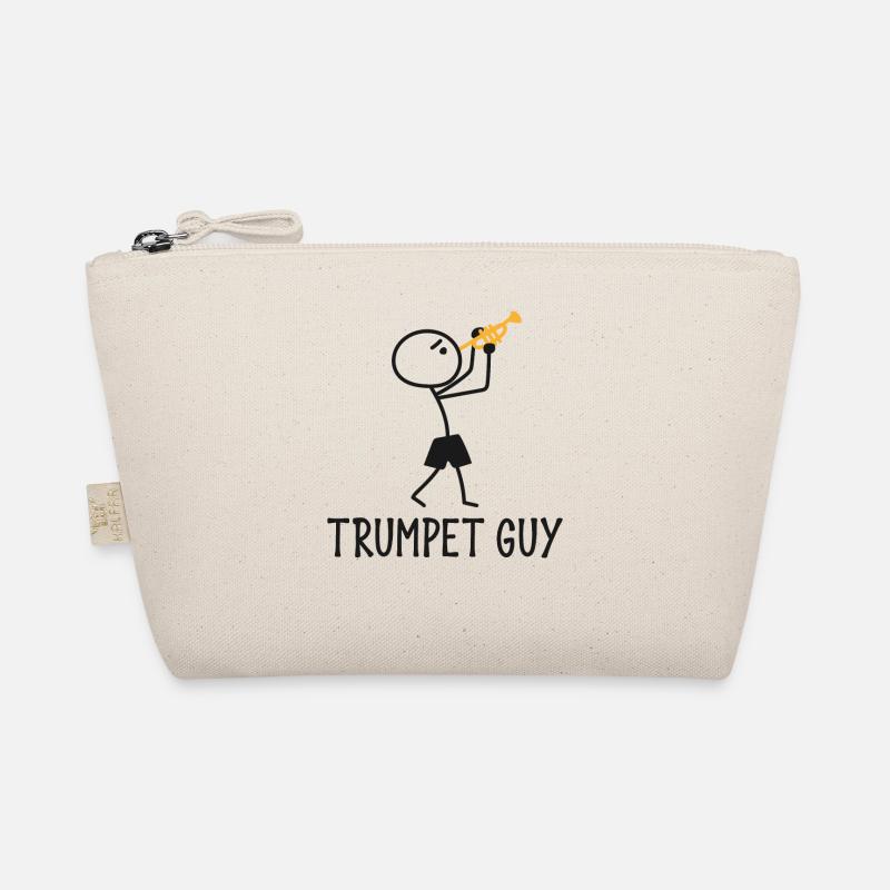 Trumpet Player - Bio-Täschchen - Natur
