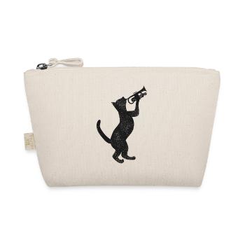 Trompettiste Cat Vintage - Trousse biologique - nature - Devant