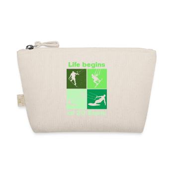 La vie commence à 20 nœuds, Lifestyle Vintage Design - Trousse biologique - nature - Devant