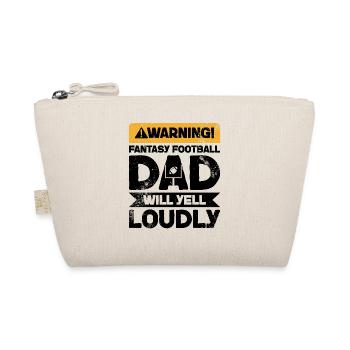 Scream Warning - Papa Fantasy Football - Trousse biologique - nature - Devant