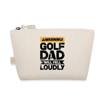 Warning Screaming - Golf Father - Organic Pouch - nature - Front