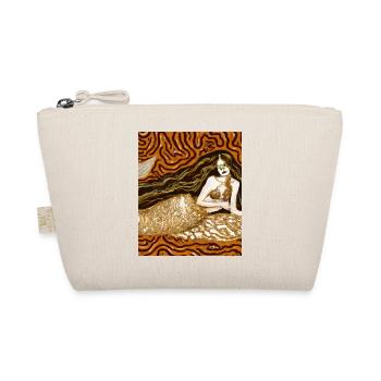 Portrait de sirène Gustav Klimt Style - Trousse biologique - nature - Devant