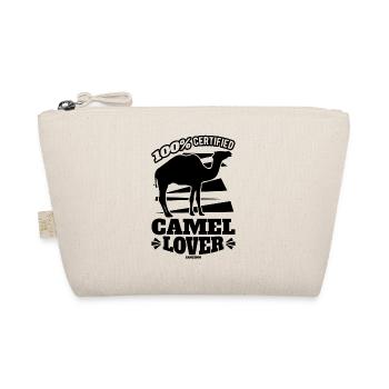 100% Certified Camel Lover - Bio-Täschchen - Natur - Vorne