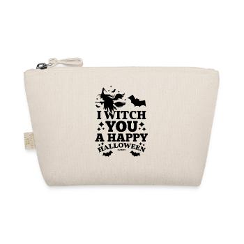Witch Happy Halloween spell - Organic Pouch - nature - Front