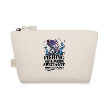Pêcheur pêcheur Pêche Pêche Canne à pêche Cadeau - Trousse biologique - nature - Devant