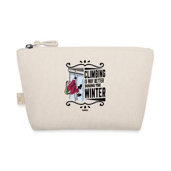 Climbing Mountain Alps Nature Climbing Gift - Organic Pouch - nature - Front