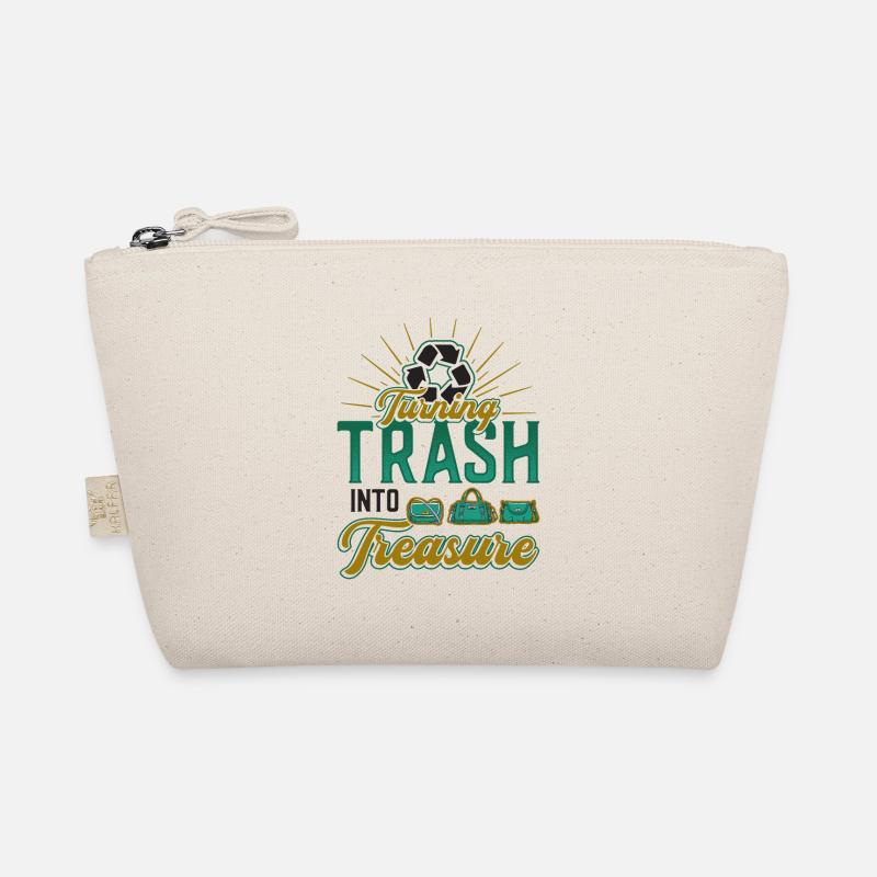 Turning garbage into a treasure, recycling. Organic Pouch