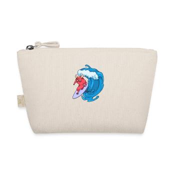 Taurus Surfer on Hydrofoil Surfboard - Organic Pouch - nature - Front