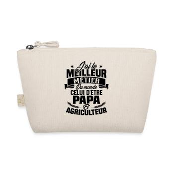 Papa et Agriculteur - Cadeau papa agriculteur - Trousse biologique - nature - Devant