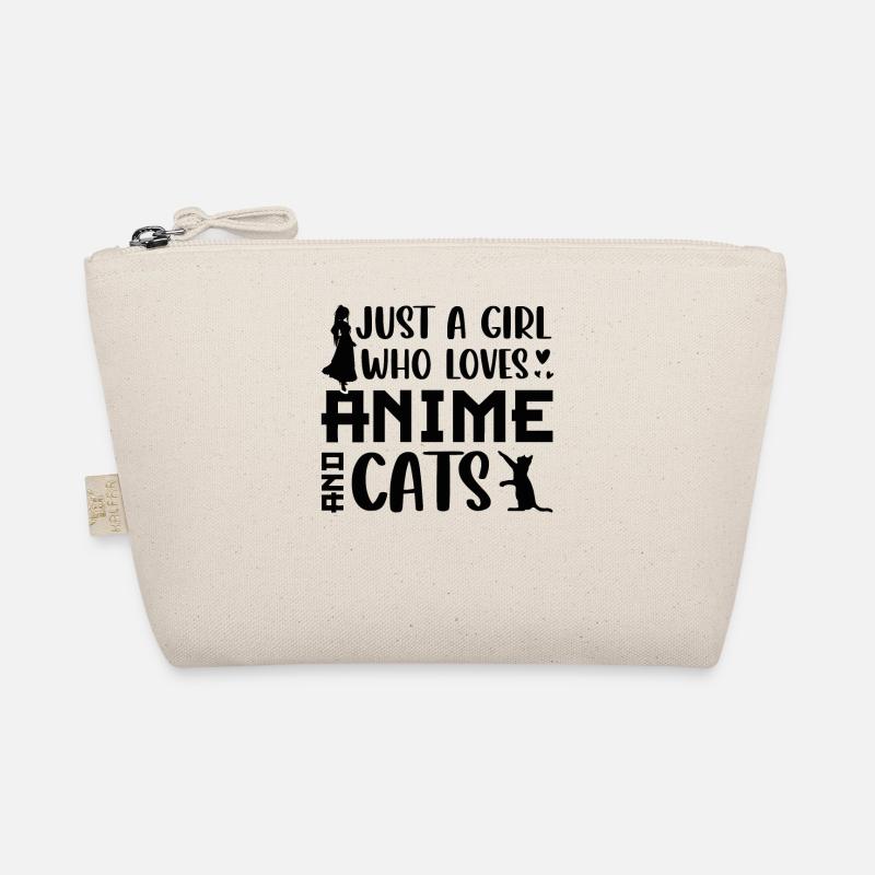 ANIME KATZEN Mädchen Bio-Täschchen