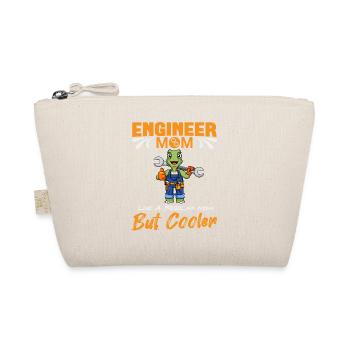 Engineer Mom Like A Regualr Mom But Cooler - Organic Pouch - nature - Front