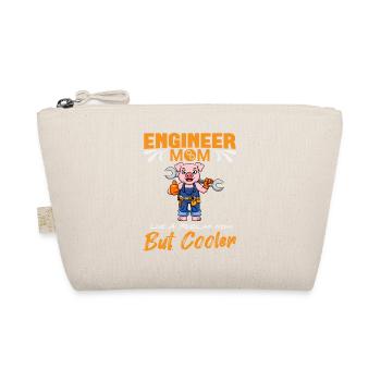 Engineer Mom Like A Regualr Mom But Cooler - Organic Pouch - nature - Front
