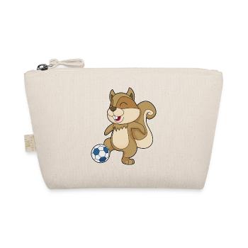 Écureuil Joueur de football Football - Trousse biologique - nature - Devant