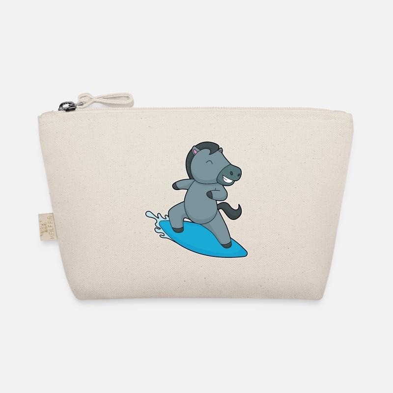 Pferd Surfer Wassersport Bio-Täschchen