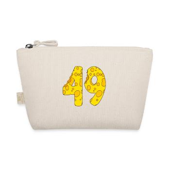 49 Jahre alt - 49. Geburtstag Geschenk - 1949 - Bio-Täschchen - Natur - Vorne