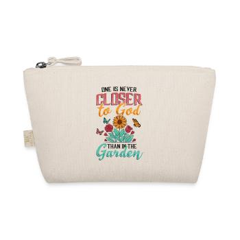 One is never closer to God than in the garden. - Organic Pouch - nature - Front