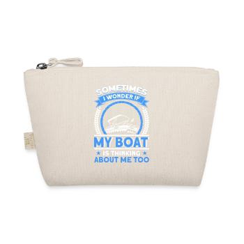Ponton Bateau Cadeau Capitaine Bottes Ponton - Trousse biologique - nature - Devant