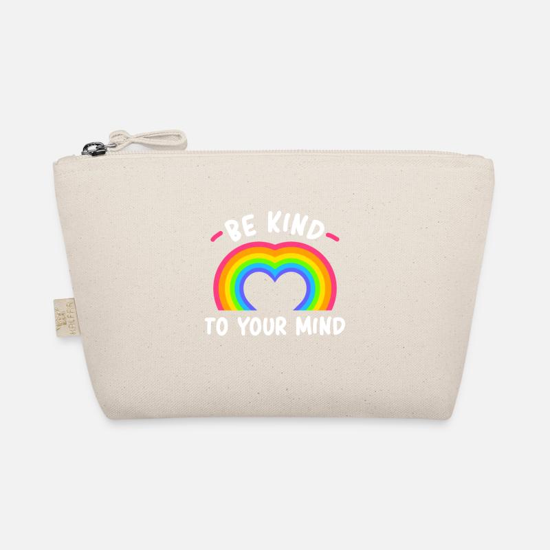 Be Kind To Your Mind Rainbow Bio-Täschchen