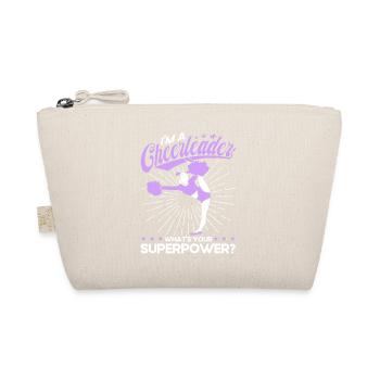 Cheerleading Cheerleader Cheering Team Cheer Coach - Organic Pouch - nature - Front