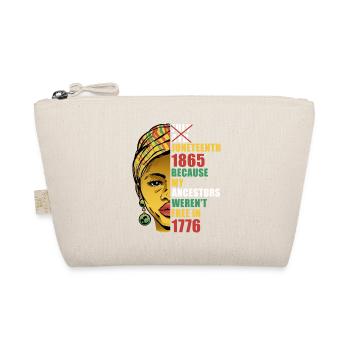 Juneteenth June 19th 1865 Celebrate Black History - Bio-Täschchen - Natur - Vorne