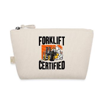 Forklift certified - Organic Pouch - nature - Front