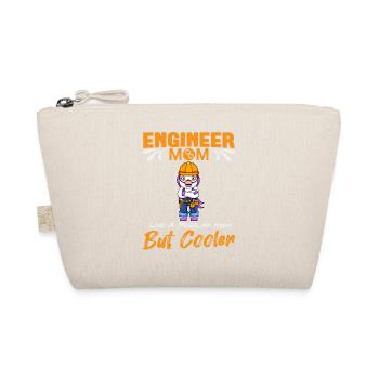 Engineer Mom Like A Regualr Mom But Cooler - Organic Pouch - nature - Front