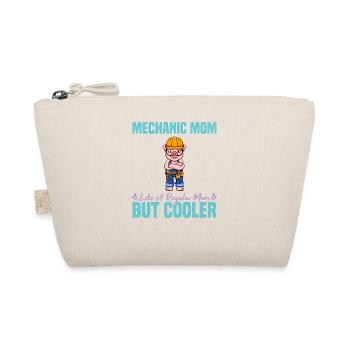 Maman mécanicienne comme une maman régulière mais plus cool - Trousse biologique - nature - Devant
