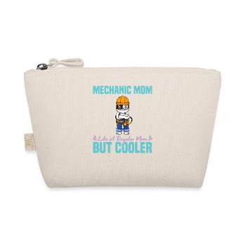 Maman mécanicienne comme une maman régulière mais plus cool - Trousse biologique - nature - Devant