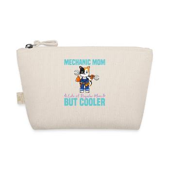 Maman mécanicienne comme une maman régulière mais plus cool - Trousse biologique - nature - Devant