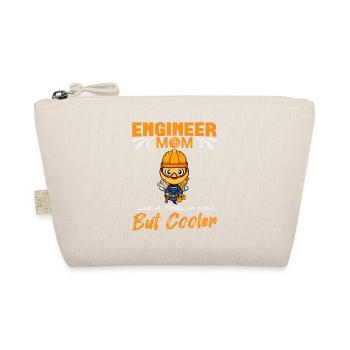 Engineer Mom Like A Regualr Mom But Cooler - Organic Pouch - nature - Front