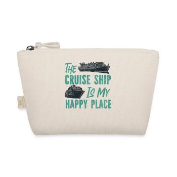 Cruise Ship Vacation Vintage The - Bio-Täschchen - Natur - Vorne