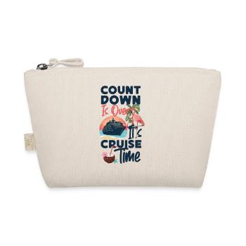 Cruise Ship Vacation Count Down Is - Organic Pouch - nature - Front