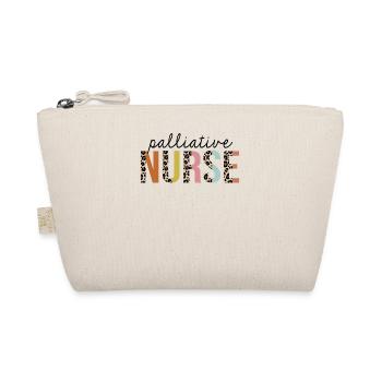 Palliative Nurse Leopard Print Registered RN - Organic Pouch - nature - Front