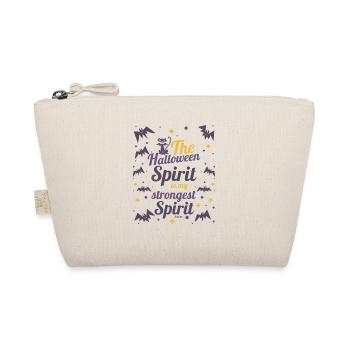Halloween Bat Gift - Organic Pouch - nature - Front
