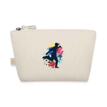 football footballeur attaquant garçons hommes coupe du monde - Trousse biologique - nature - Devant