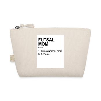 Futsal Mom Graphic Indoor Soccer Player Football P - Bio-Täschchen - Natur - Vorne