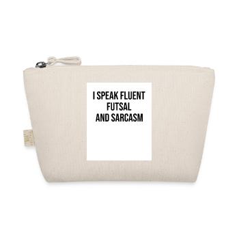 I Speak Fluent Futsal And Sarcasm Football Player - Bio-Täschchen - Natur - Vorne