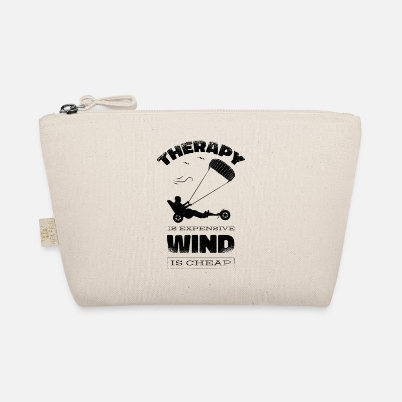 Strand-Kite Windracer Land-Kite Kite-Strandsegler - Bio-Täschchen - Natur