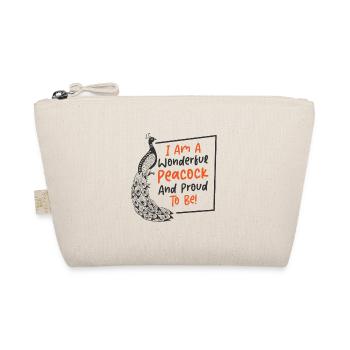 Peacock Inspirational Bird Owner Wildlife - Organic Pouch - nature - Front