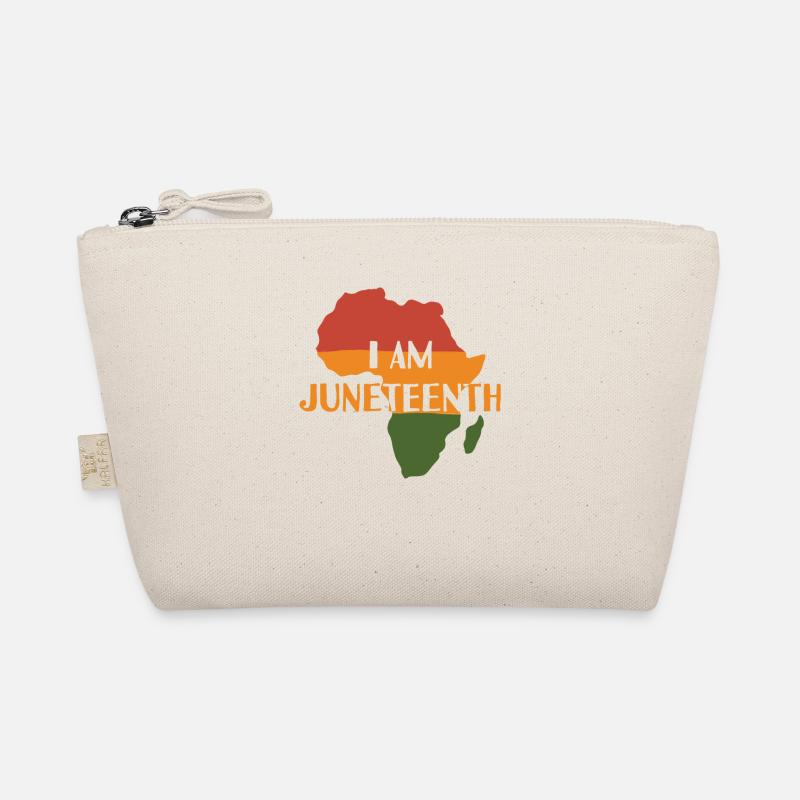 I am Juneteenth Africa Black Painter Organic Pouch