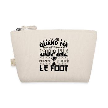 Le Foot | Ma Copine et Le football - Trousse biologique - nature - Devant