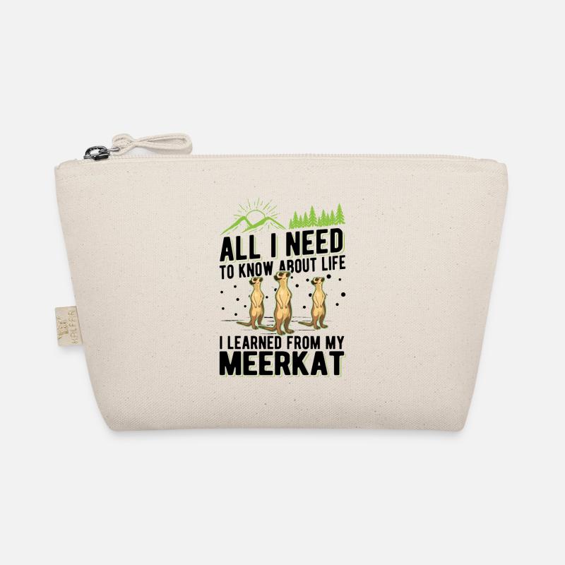 Erdmännchen Meerkat Bio-Täschchen