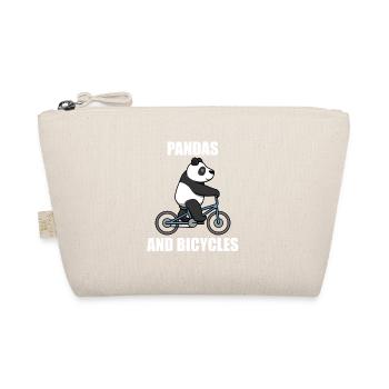 Eucalyptus Panda Bear Wildlife Ironic Saying - Organic Pouch - nature - Front